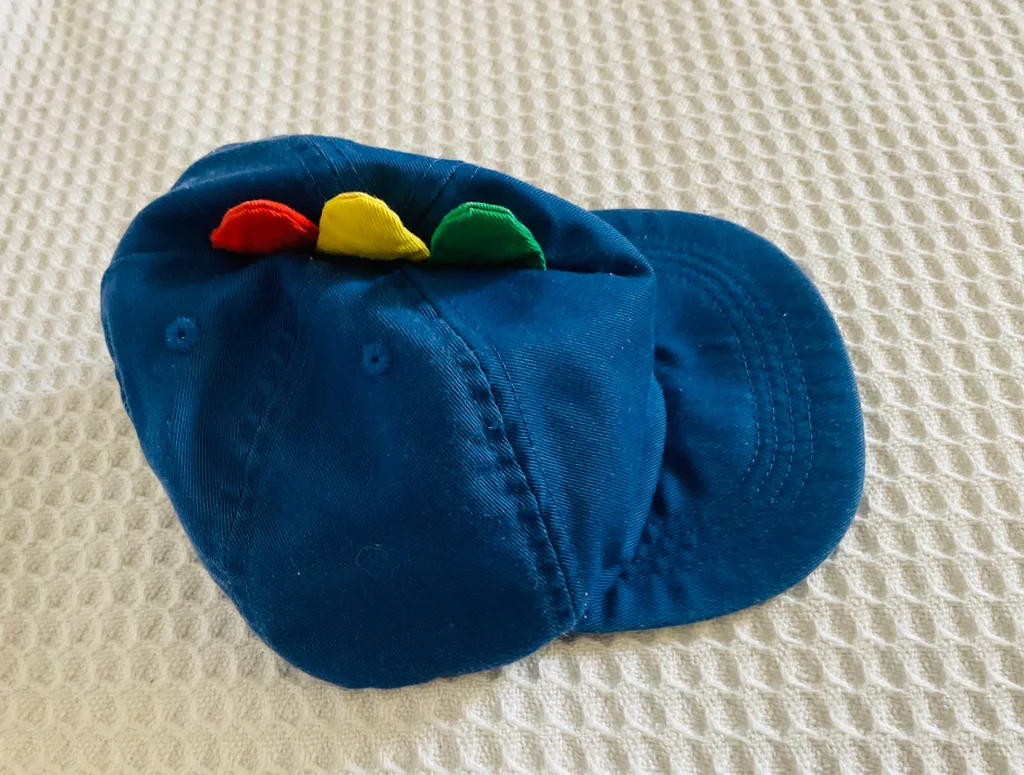 Casquette Bébé Dinosaure Bleu roi T.12/18 mois - 45 cm